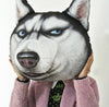 3D Dogs Face  Pillow