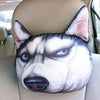 3D Dogs Face  Pillow