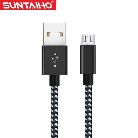 Micro USB Cable Nylon Braided Fast Charging