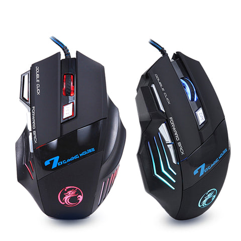 Wired Gaming Mouse 7 Button 5500 DPI
