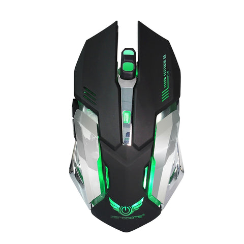 2.4G Rechargeable Wireless Gaming Mouse 6 Buttons 2400DPI
