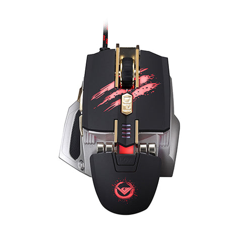 Laser Gaming Mouse 7 Key Macro Settings 4000DPI 4 Speed Transmissionf for Gamer