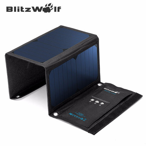 20W 3A Portable Solar Cell Power Bank Foldable Powerbank